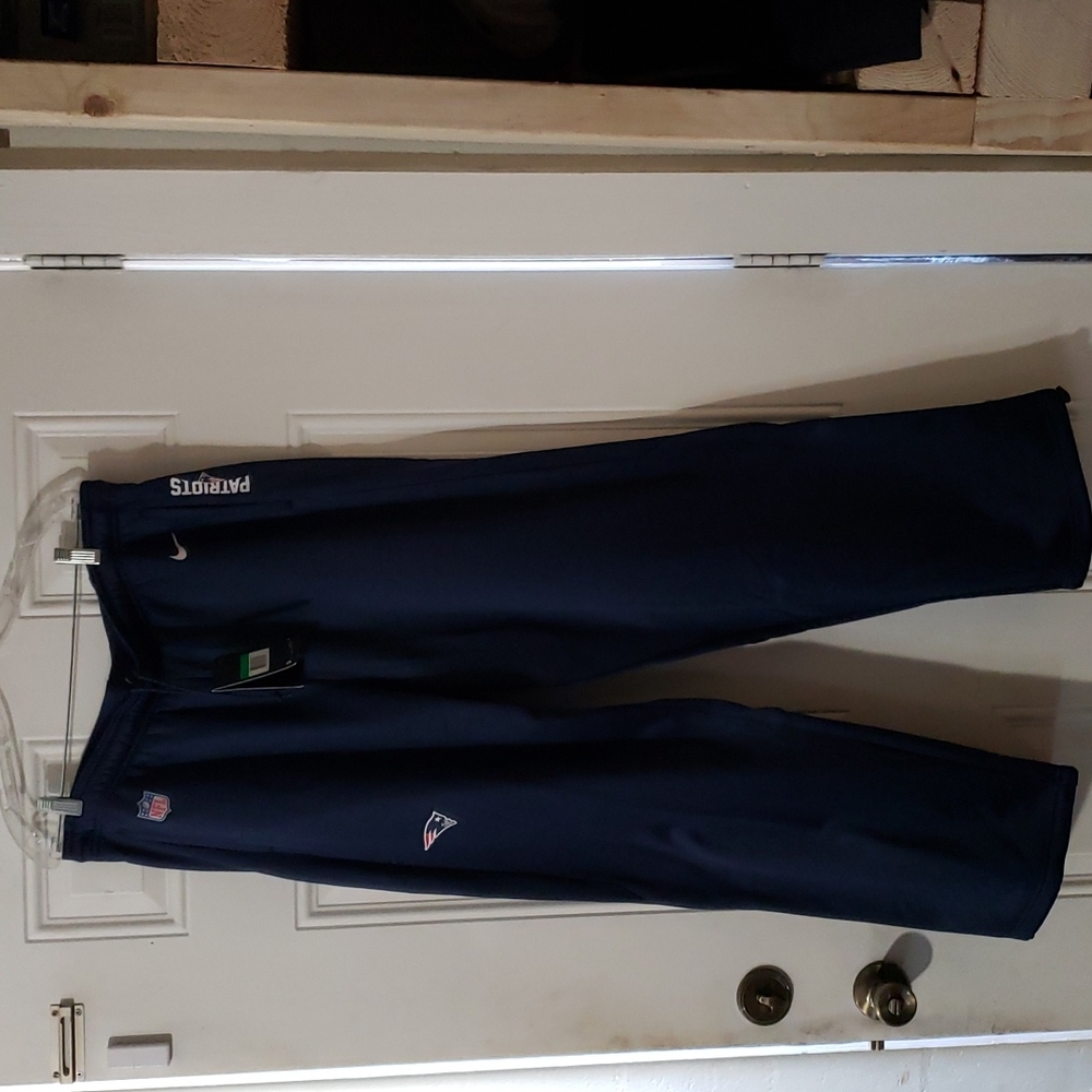 Nike New England Patriots Navy Blue Storming PANTS - Picture 10 of 10